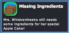 Missing Ingredients mission for Dizzywood